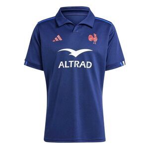 France Mens 2024 Rugby Home Shirt / Dark Blue